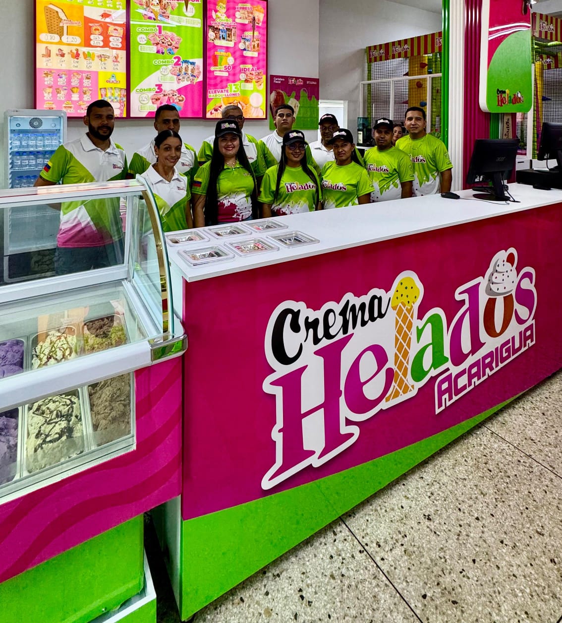 Crema Helados llega al estado Portuguesa con oportunidades para emprendedores