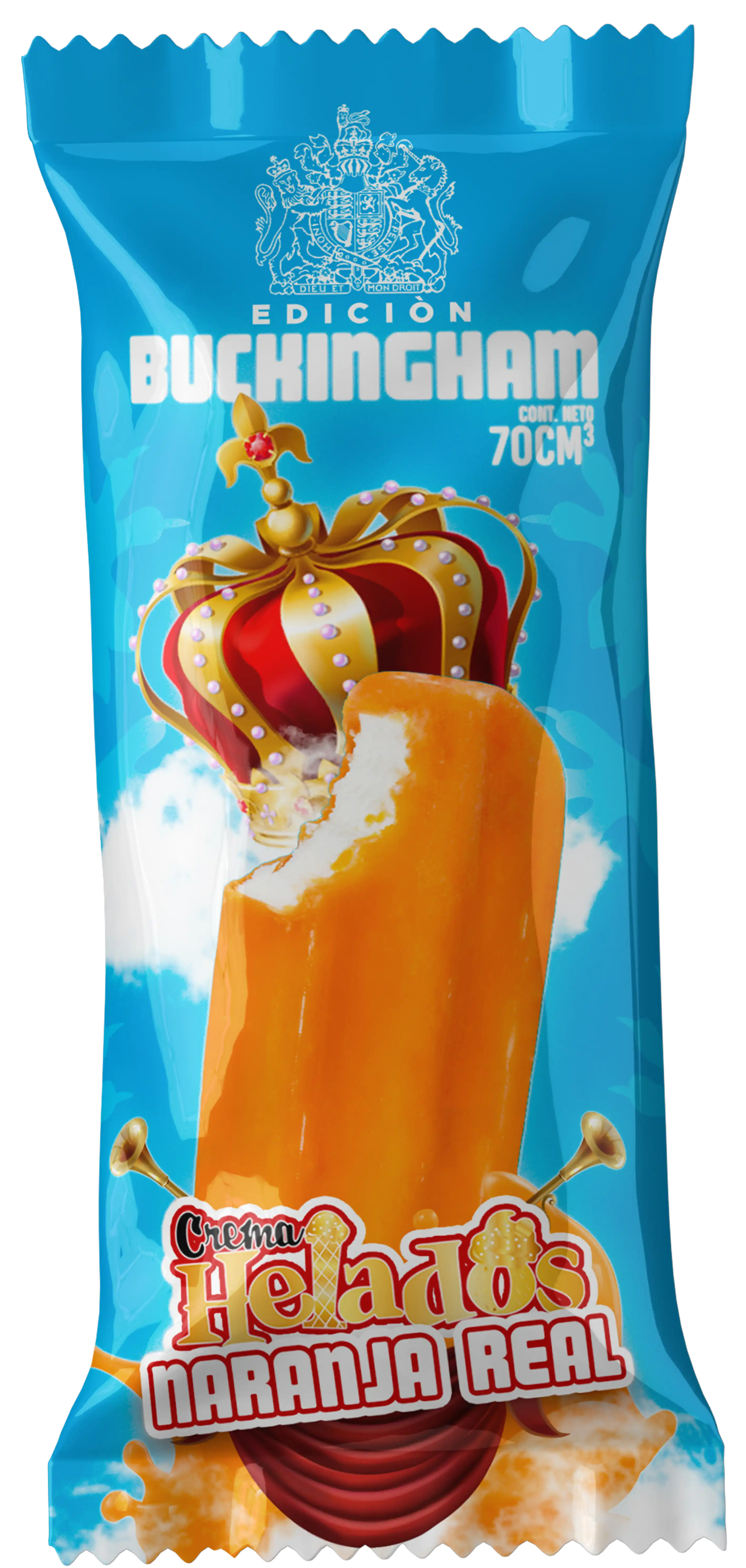 Crema Helados Paleta Crema Real