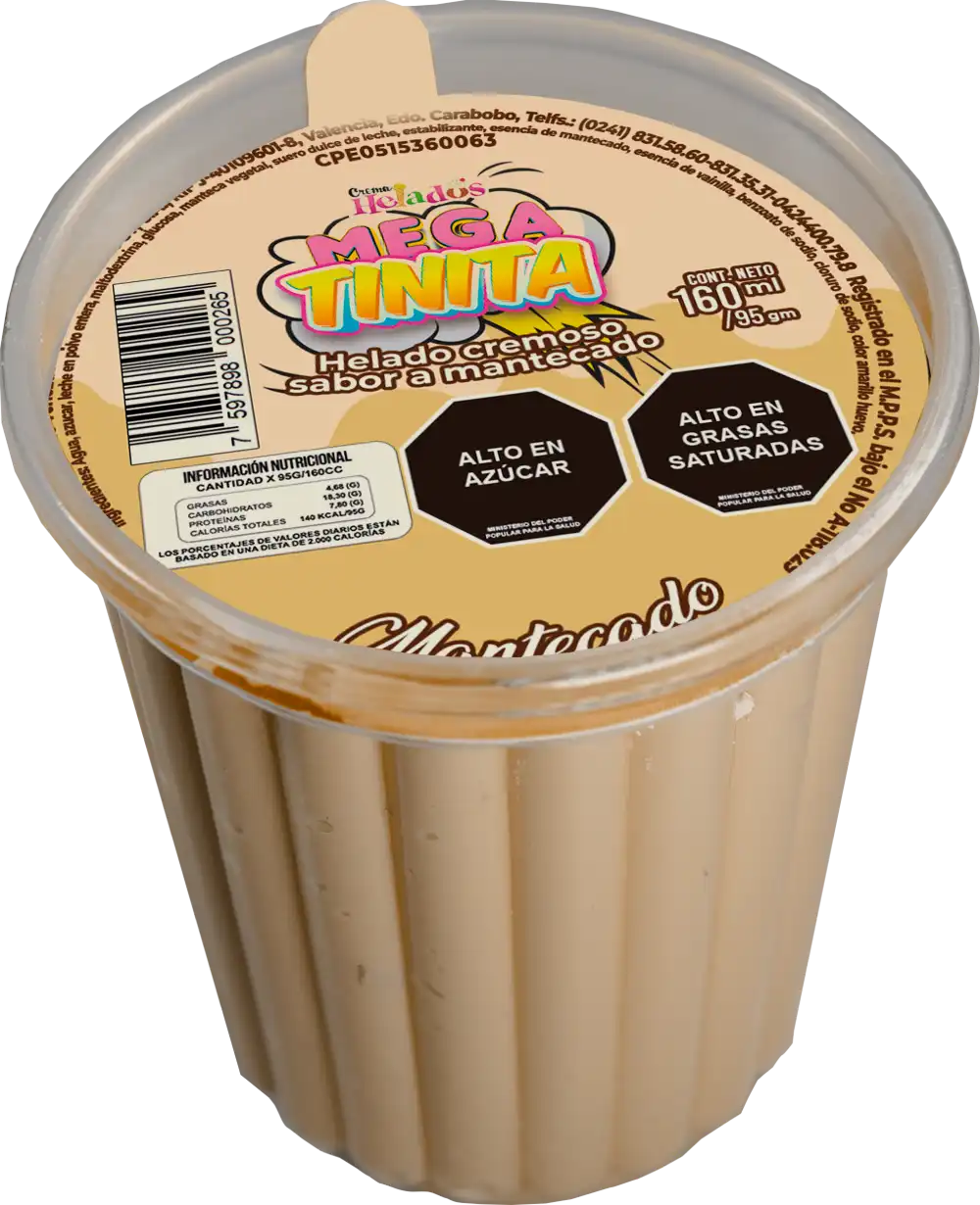 Crema Helados Tinita Mantecado Clásico