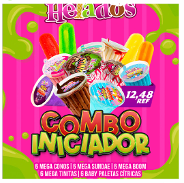 Crema Helados Combo iniciador