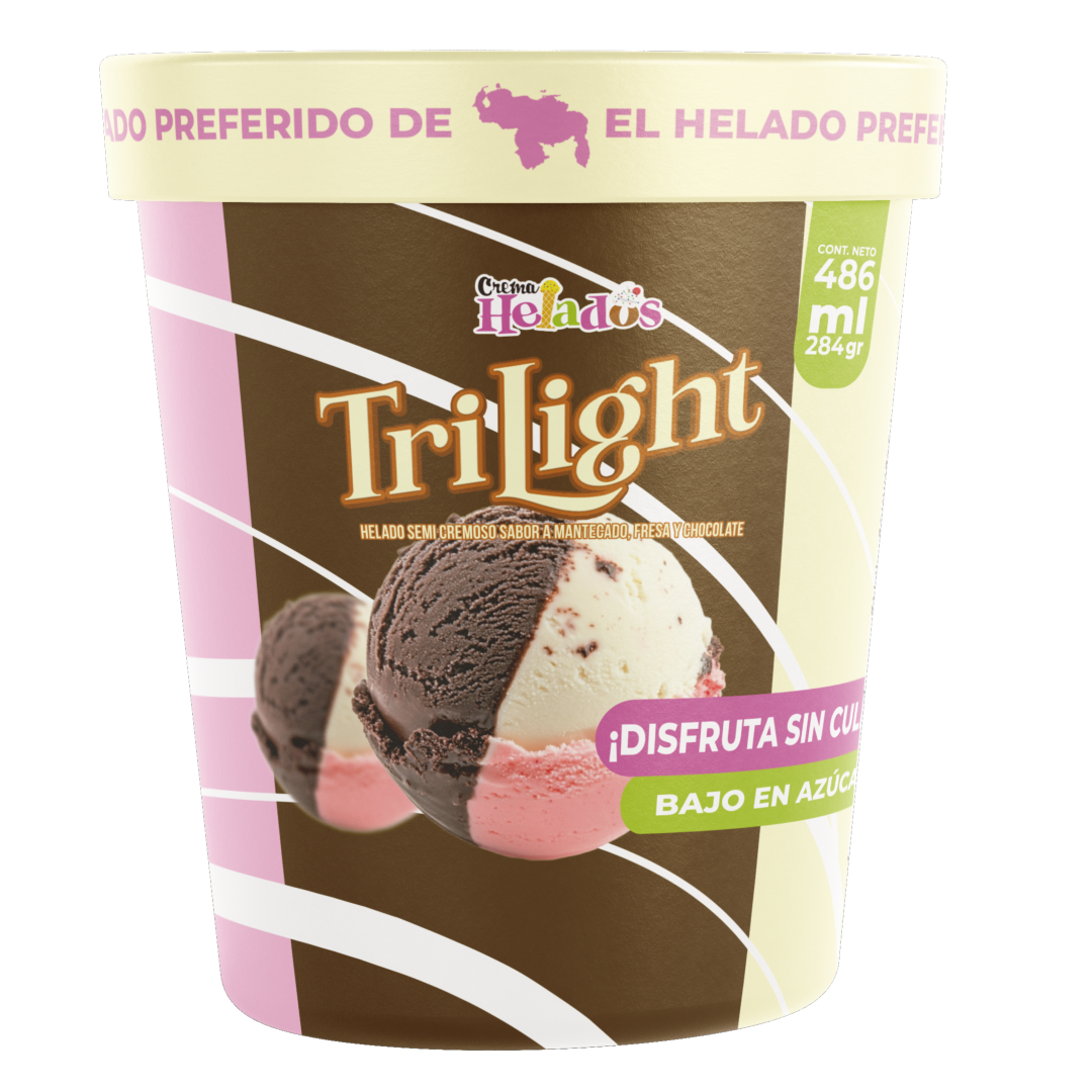 Crema Helados Trilight 500 Ml